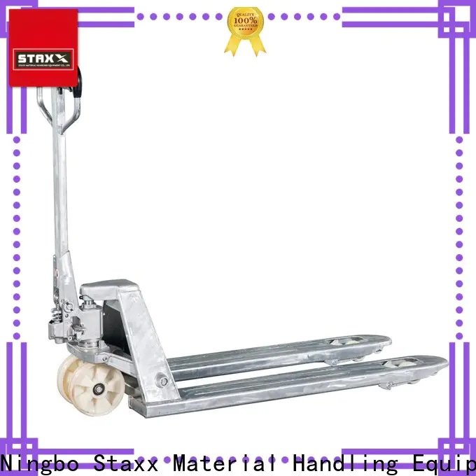 Staxx hldhls stainless pallet jack manufacturers for warehouse