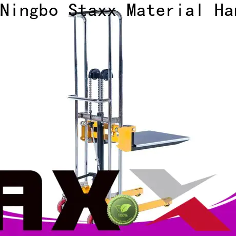 Staxx Latest hydraulic scissor lift trolley manufacturers for warehouse