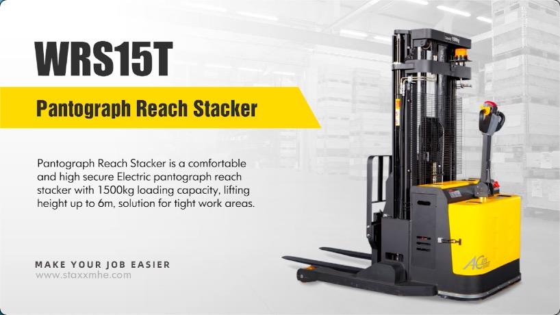 Engros Pantograph Reach Stacker med god pris - Staxx