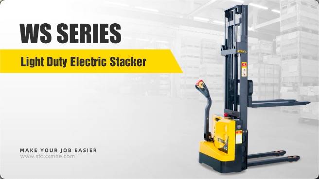 Aangepaste WS-serie Light Duty Electric Stacker Fabrikanten uit China