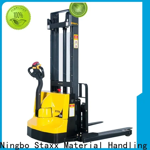 New Staxx walking pallet stacker duty manufacturers for hire