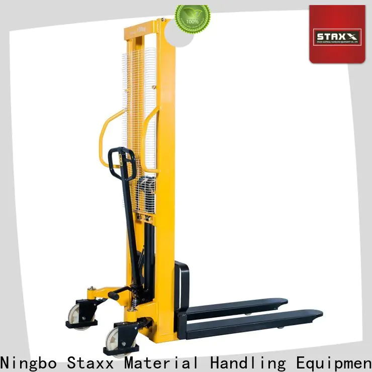 Staxx Pallet Jack over battery pallet stacker manufacturers for hire