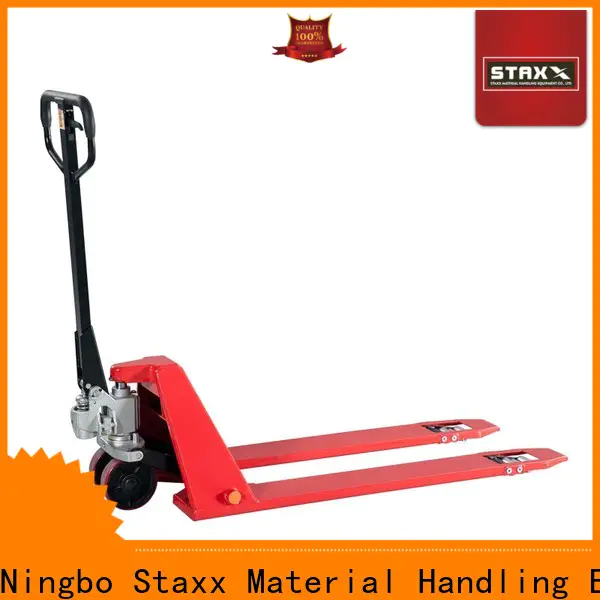 Staxx galvanized pallet jack forklift company for hire