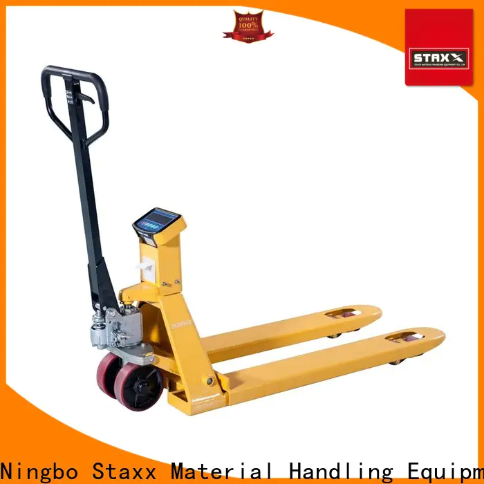 Staxx galvanized low profile pallet jack Supply for stairs