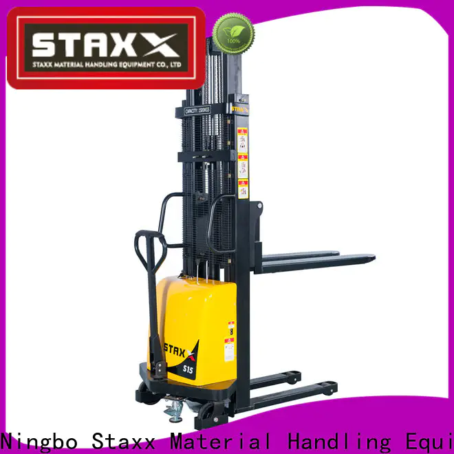 Latest Staxx walking pallet stacker dyc101520a Supply for warehouse