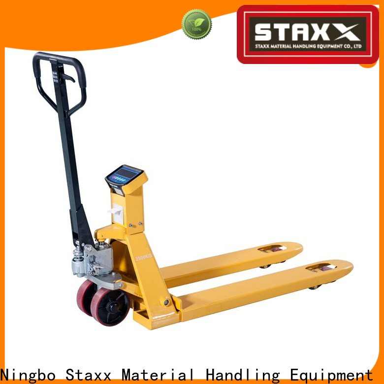 Top Staxx pallet jack 12 pallet truck heavy Supply for warehouse ...