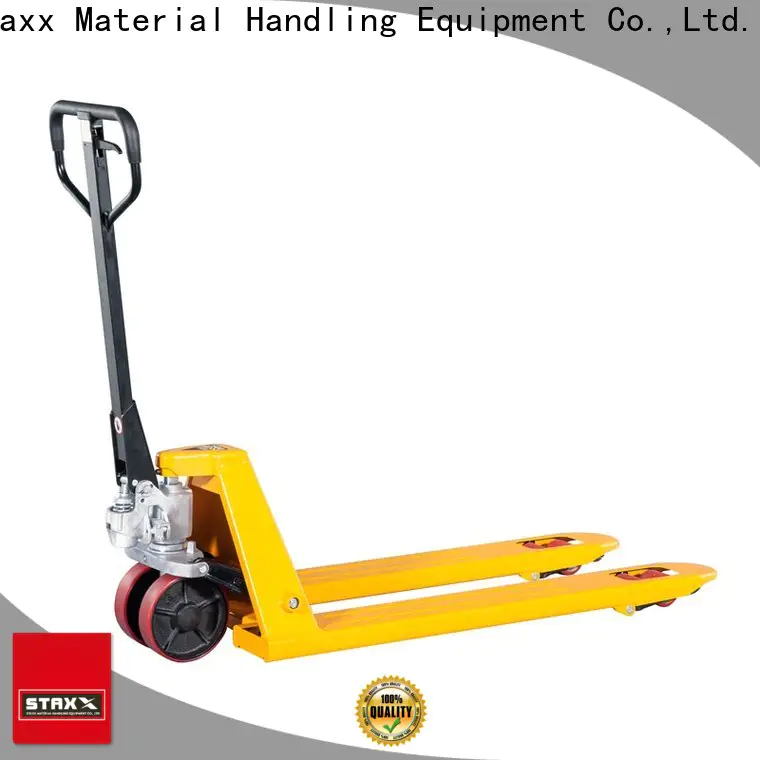 Staxx Pallet Truck weighting hand lift forklift for business for warehouse