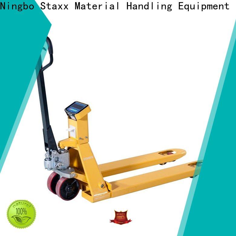 Staxx Pallet Truck weighting extended pallet jack company for hire
