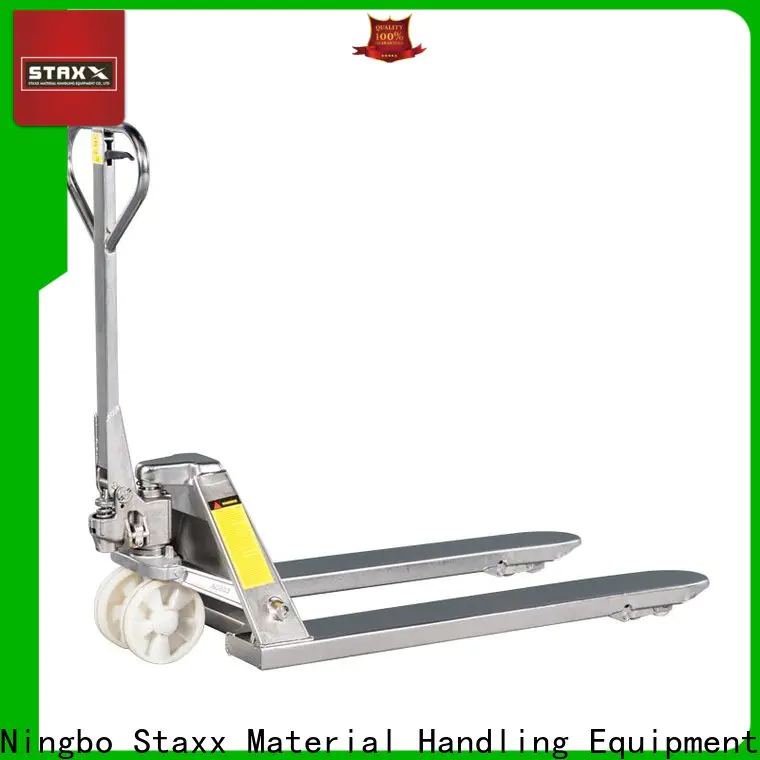 Staxx Pallet Truck price steel pallet truck company for rent