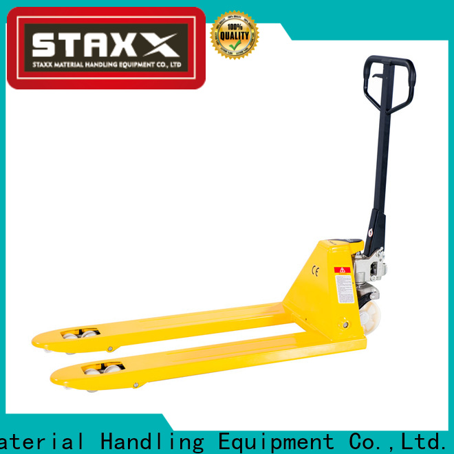 New Staxx used hand pallet truck hand company for stairs