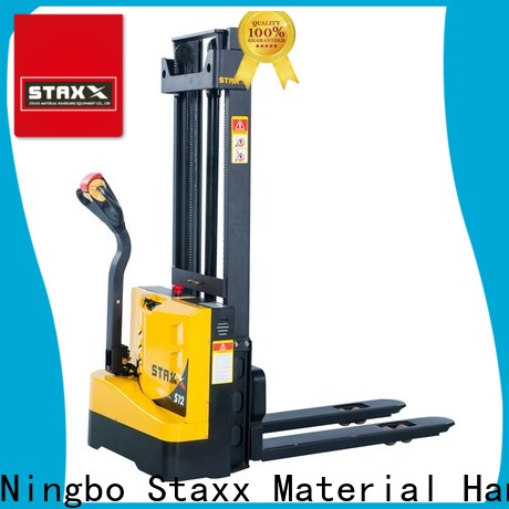 High-quality Staxx hydraulic pallet truck straddle company for hire
