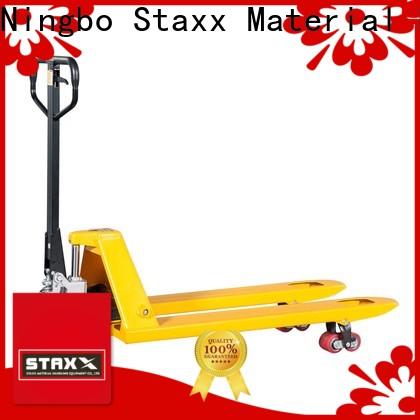 Staxx Pallet Truck pallet trucks semi electric scissor lift ehls stainless steel hand pallet truck factory for rent