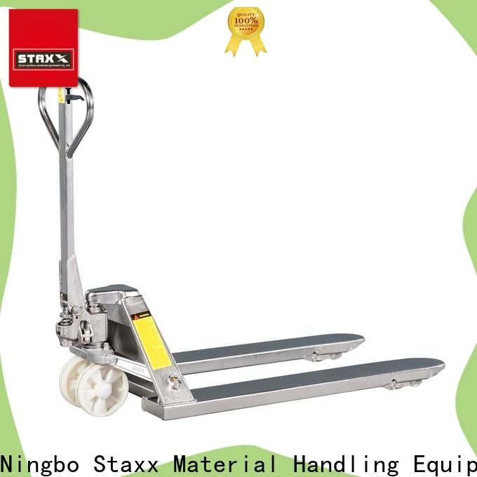 Staxx Pallet Truck heavy jet pallet jack manual company for warehouse