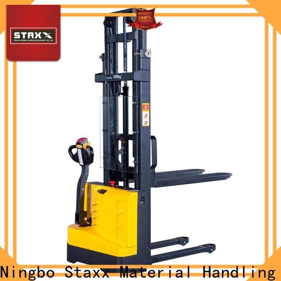 Wholesale Staxx electric pallet lift truck stacker Suppliers for hire