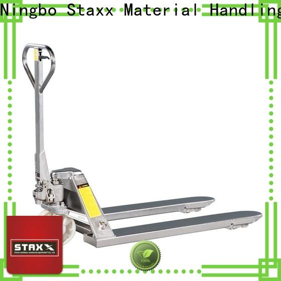 Custom Staxx pallet jack pallet jack with brakes wh2530g manufacturers for warehouse