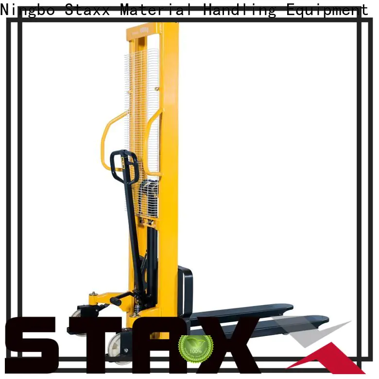 Staxx Pallet Truck semielectric pallet stacker for sale manufacturers for hire