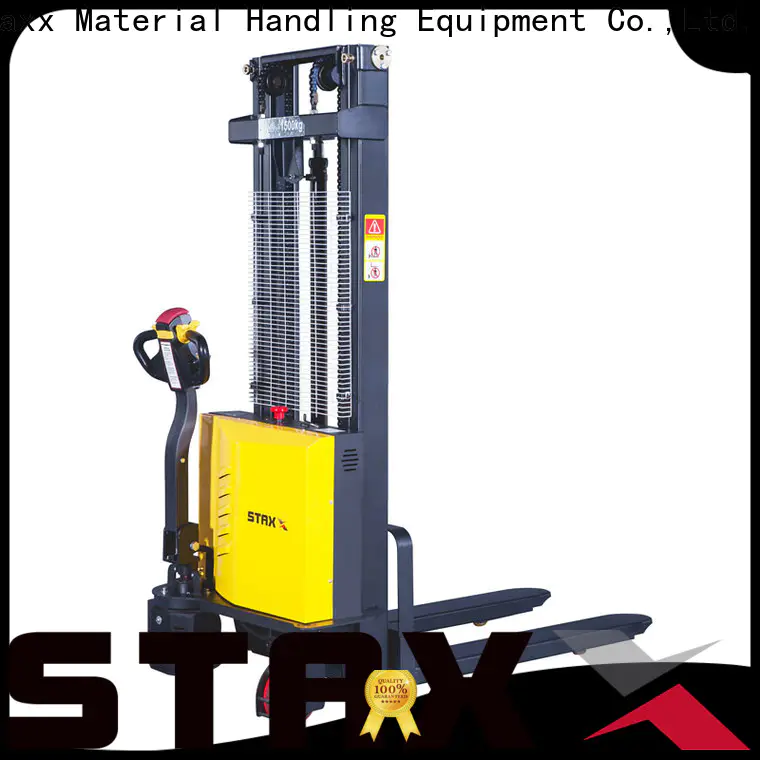 Custom Staxx telescoping pallet jack reach for business for rent