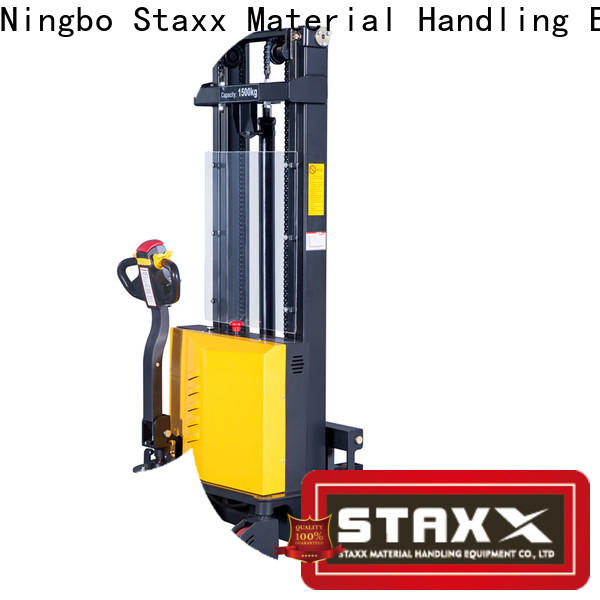 Staxx Pallet Truck mrs121520 semi electric stacker suppliers for business for warehouse