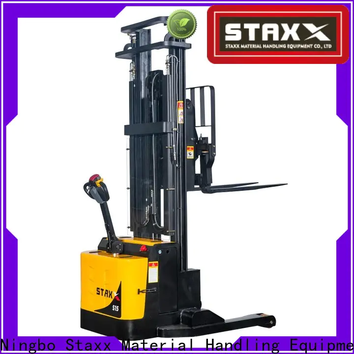 Staxx Pallet Truck powered toyota electric stacker manufacturers for hire