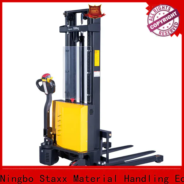 Staxx Pallet Truck specifications electric stackers manufacturers Suppliers for warehouse