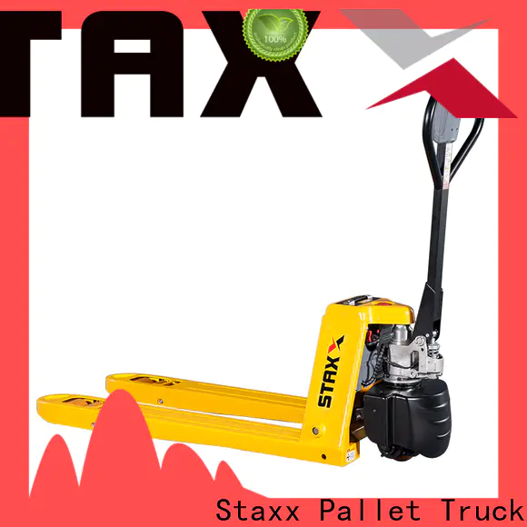 High-quality Staxx pallet jack powered pump truck for business