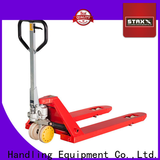 Staxx Pallet Truck hand truck with hydraulic lift Suppliers