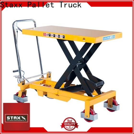 Staxx Pallet Truck New Staxx small hydraulic lift cart Supply