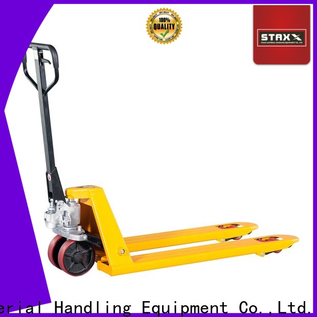 Top Staxx pallet jack used hand pallet truck company