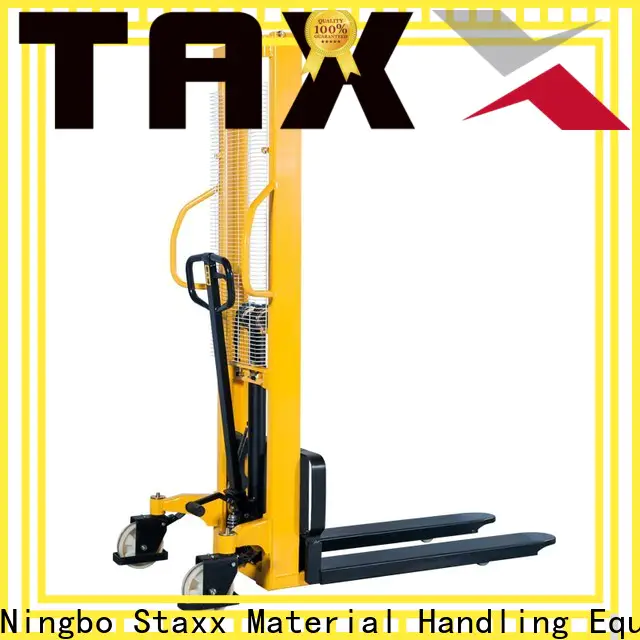 High-quality Staxx double rider pallet jack company
