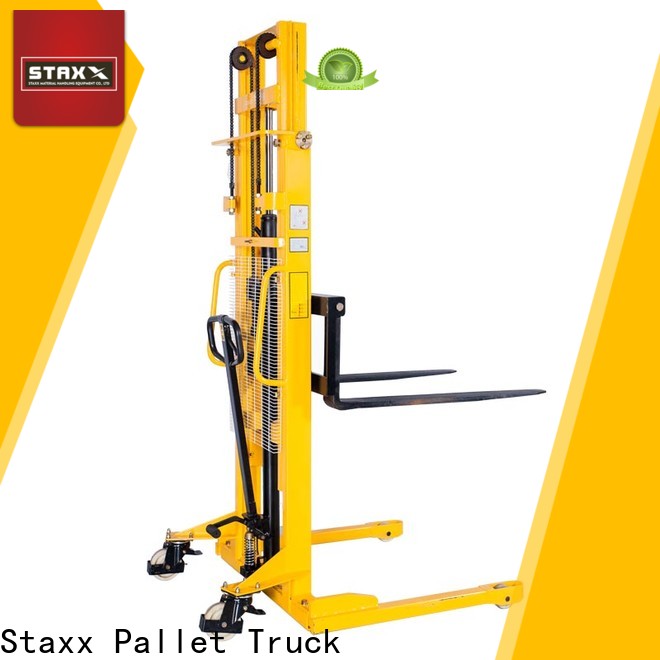 Staxx Pallet Truck manual hydraulic pallet stacker manufacturers