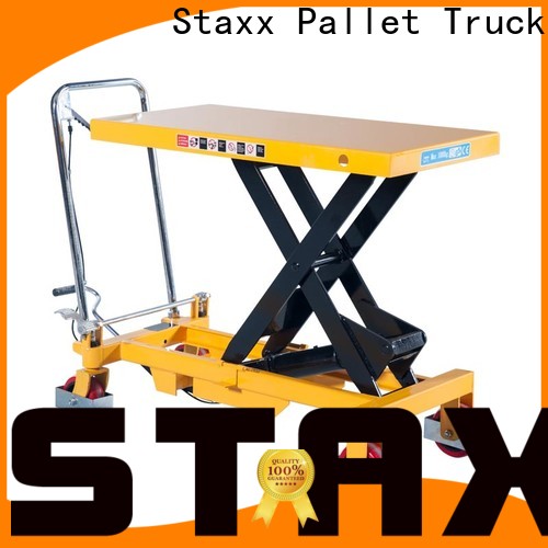 Staxx Pallet Truck High-quality Staxx building a scissor lift for business