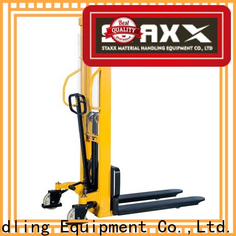 Best Staxx manually operated forklift Suppliers
