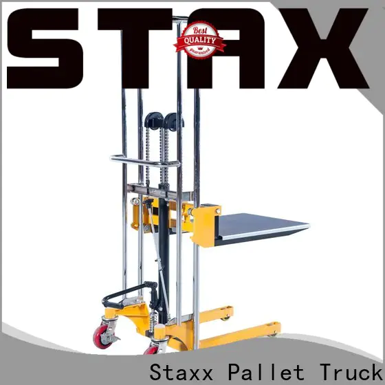 Custom Staxx air powered lift table factory