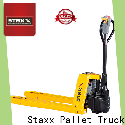 New Staxx pallet jack heavy duty electric pallet truck company