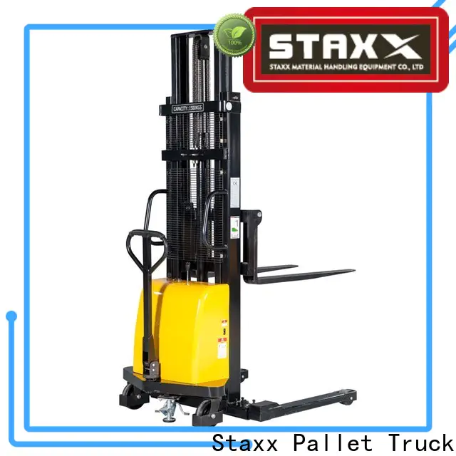 New Staxx counterbalance electric stacker Suppliers