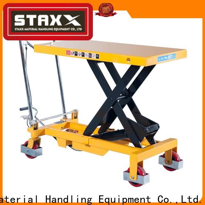 Wholesale Staxx hydraulic lift table harbor freight manufacturers