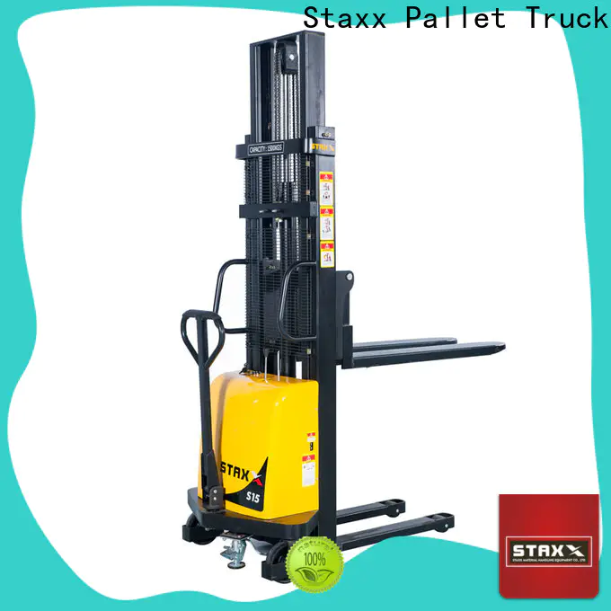 Staxx Pallet Truck manual electric stacker manufacturers