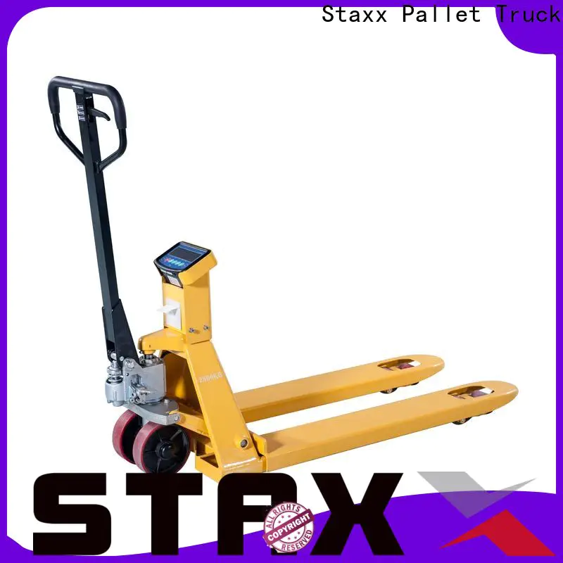 High-quality Staxx pallet truck hand operated pallet lifter factory