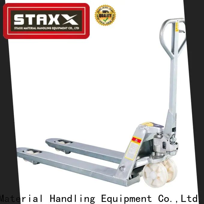 Latest Staxx pallet jack small pallet jack factory