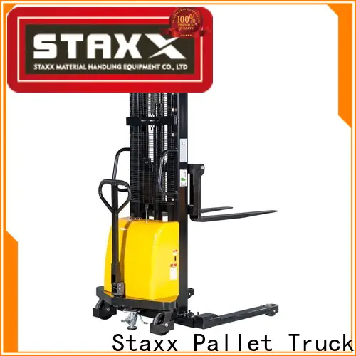 Staxx Pallet Truck electric power stacker factory