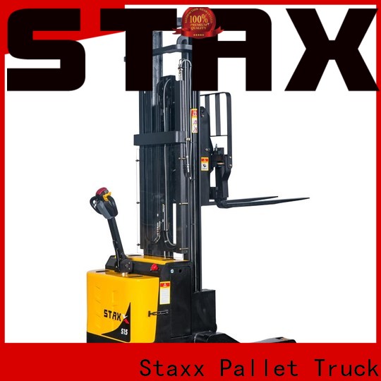 Top Staxx warehouse pallet truck manufacturers