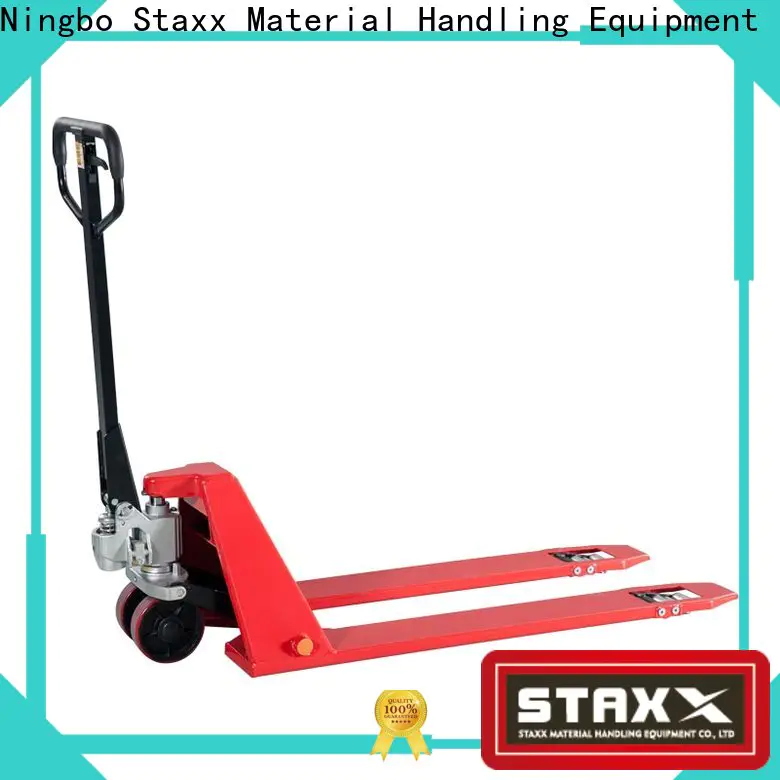 Staxx Pallet Truck low profile electric pallet jack for business