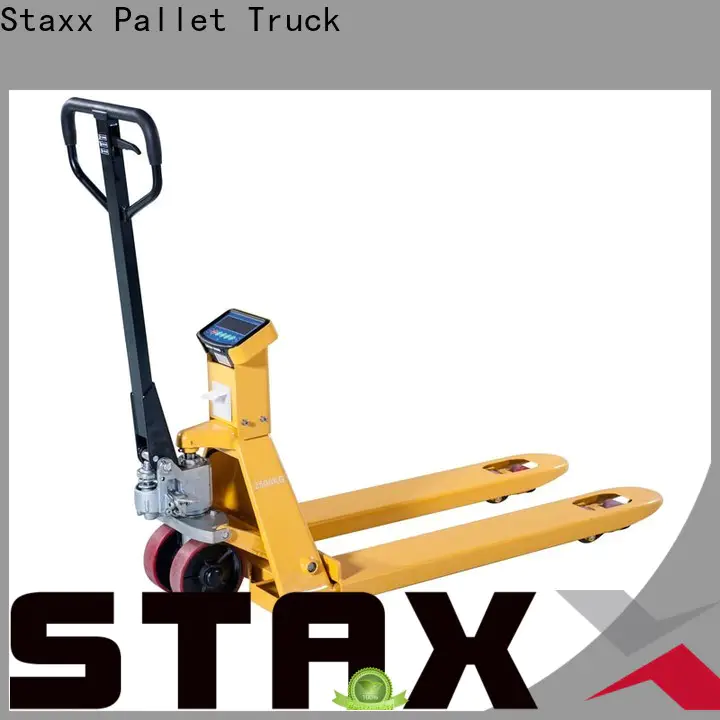 Staxx Pallet Truck adjustable height pallet jack company