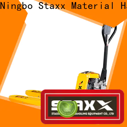 Staxx Pallet Truck Custom Staxx pallet jack electric all terrain pallet truck company