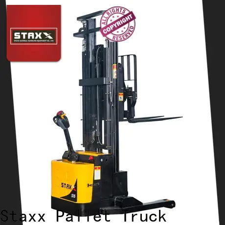 Custom Staxx hand operated forklift trucks company