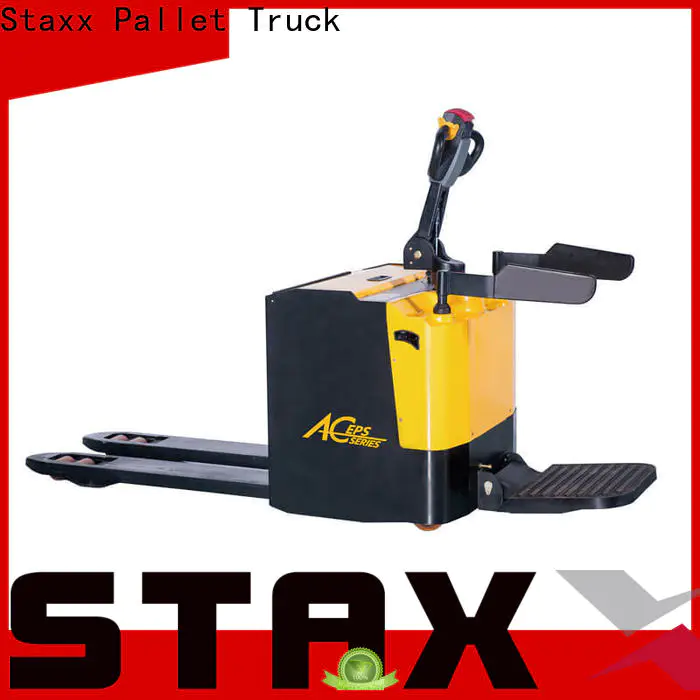 Custom Staxx pallet truck electric pallet jack wheels company