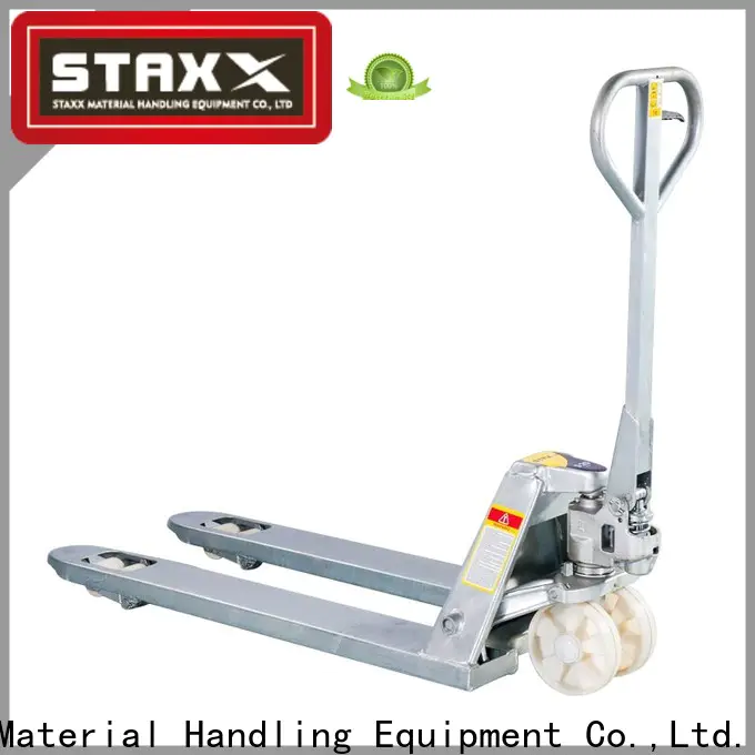 New Staxx pallet truck single fork pallet truck Supply
