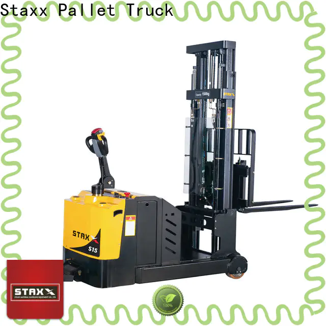 Staxx Pallet Truck powered pallet stacker for business
