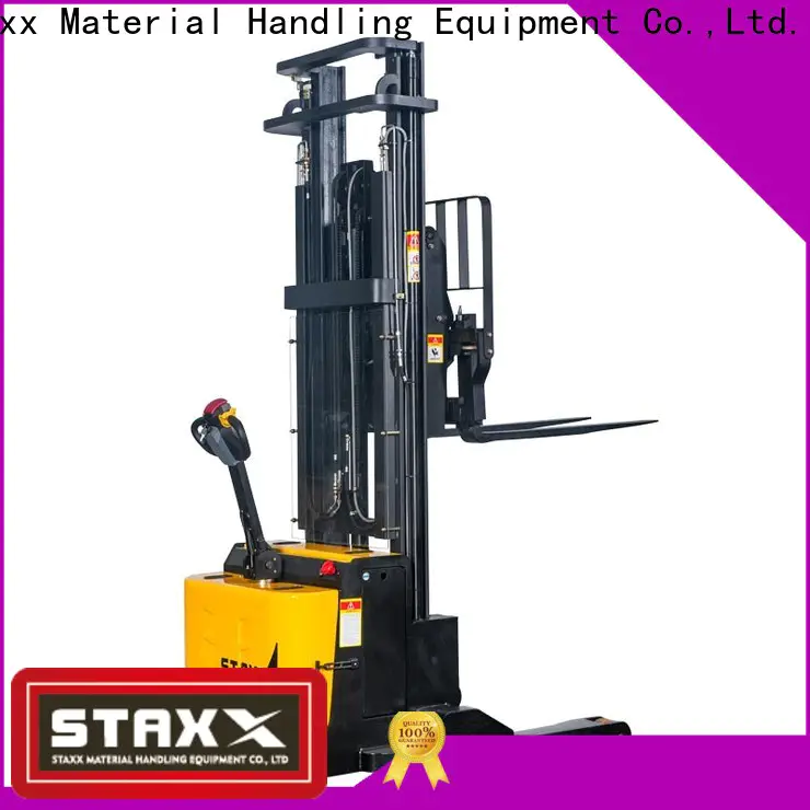 Staxx Pallet Truck Custom Staxx electric pallet stacker company