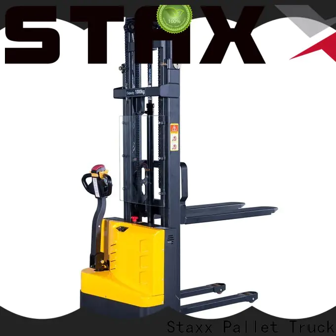 Top Staxx electric stackers company manufacturers